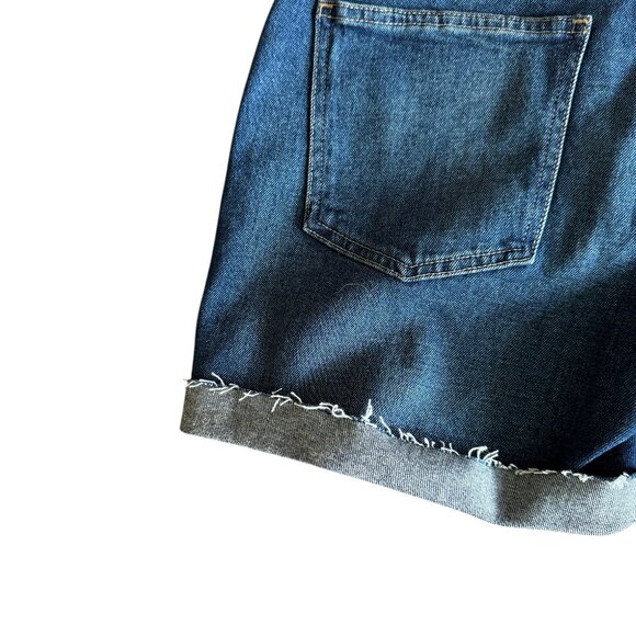 Gap Denim Shorts 5" Inseam Cut Offs Sz 4/27 Summer Beach Classic Casual Md Wash - Picture 3 of 14